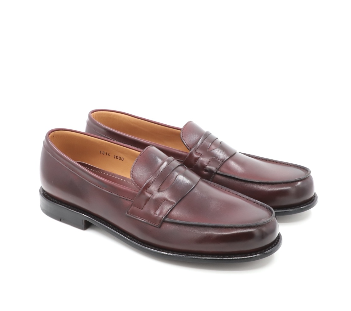 Penny Loafers - Dylan Souple Daf Bordo